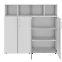 PRO wall unit | 4 OH, 1600 x 1510 mm, gray