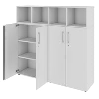 PRO wall unit | 4 OH, 1600 x 1510 mm, gray