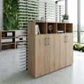 PRO Schrankwand | 4 OH, 1600 x 1510 mm, Natureiche - 1 Thumbnail Image