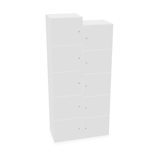 PRO Spind | 300-600 x 300-2000 mm, verleimter Korpus, verschiedene Schlosstypen