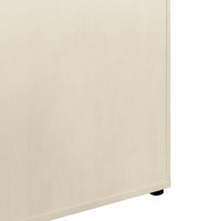 UNI Wing door cabinet | 2 Oh, 800 x 777 mm, maple / white