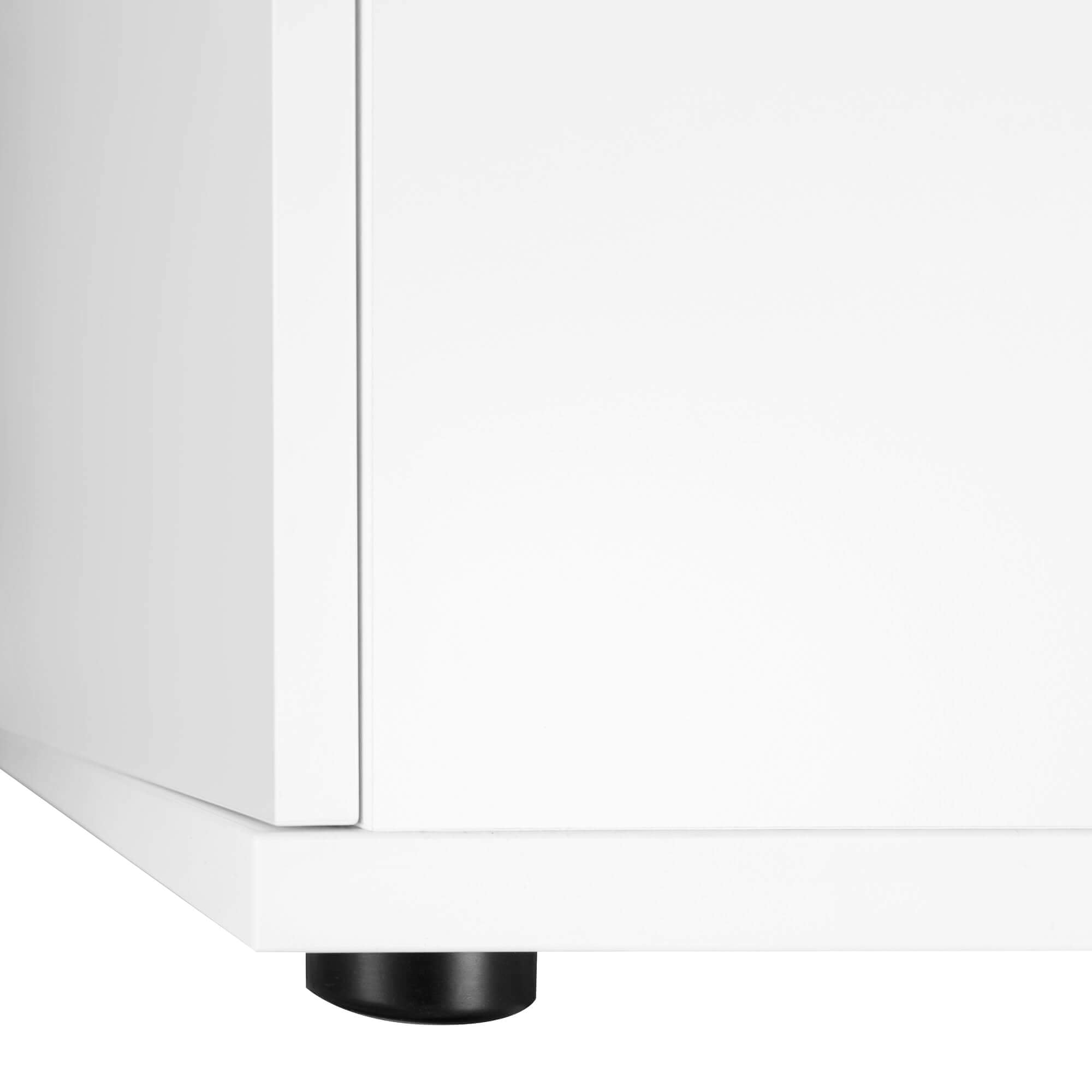 UNI Armoire de porte d'aile | 2 oh, 800 x 777 mm, blanc
