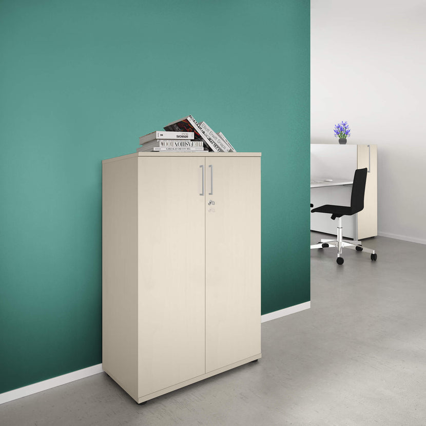 UNI Cabinetto per porte dell'ala | 3 OH, 800 x 1143 mm, acero