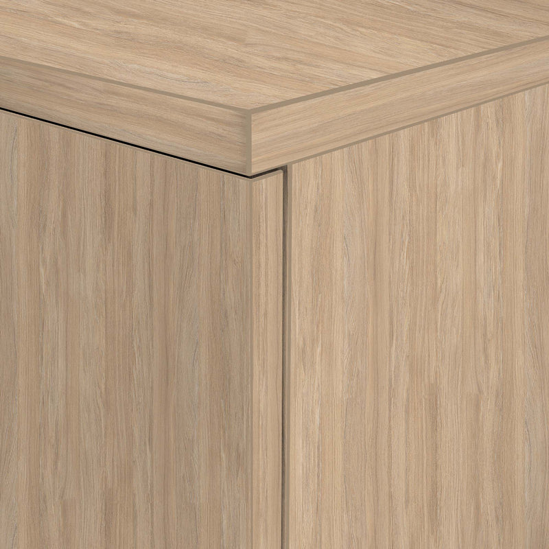 UNI Armoire de porte d'aile | 3 oh, 800 x 1143 mm, chêne ambre - 6 Main Image
