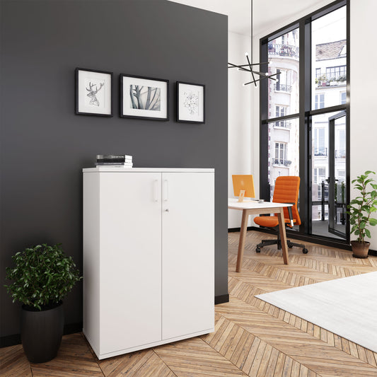 UNI Armoire de porte d'aile | 3 oh, 800 x 1143 mm, blanc