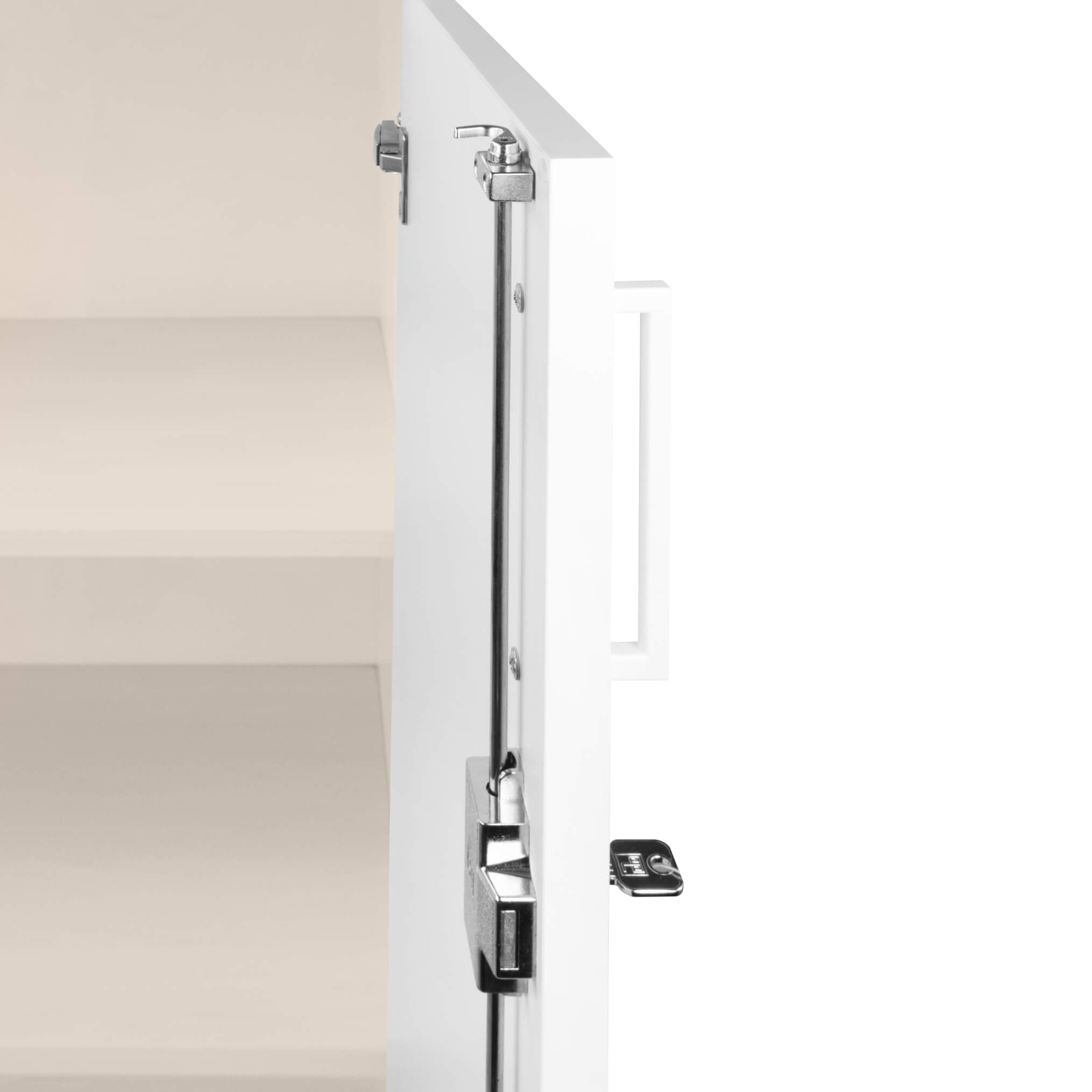 UNI Armoire de porte d'aile | 5 oh, 800 x 1897 mm, érable / blanc