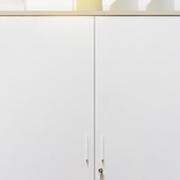 UNI Armoire de porte d'aile | 5 oh, 800 x 1897 mm, érable / blanc