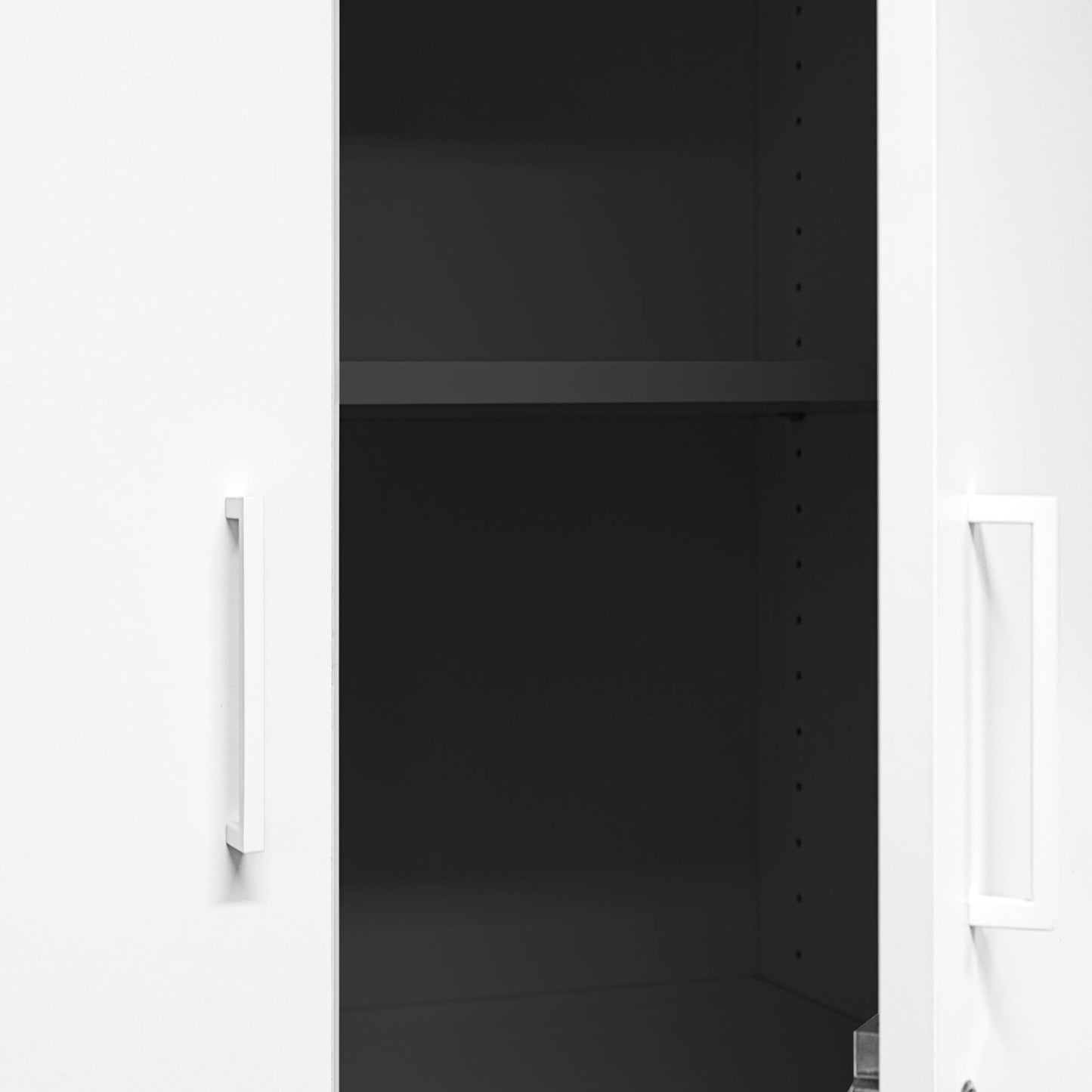 UNI Cabinetto per porte dell'ala | 5 OH, 800 x 1897 mm, antracite / bianco