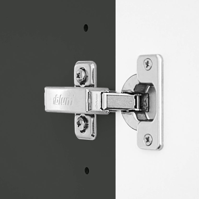 UNI Wing door cabinet | 5 Oh, 800 x 1897 mm, anthracite / white