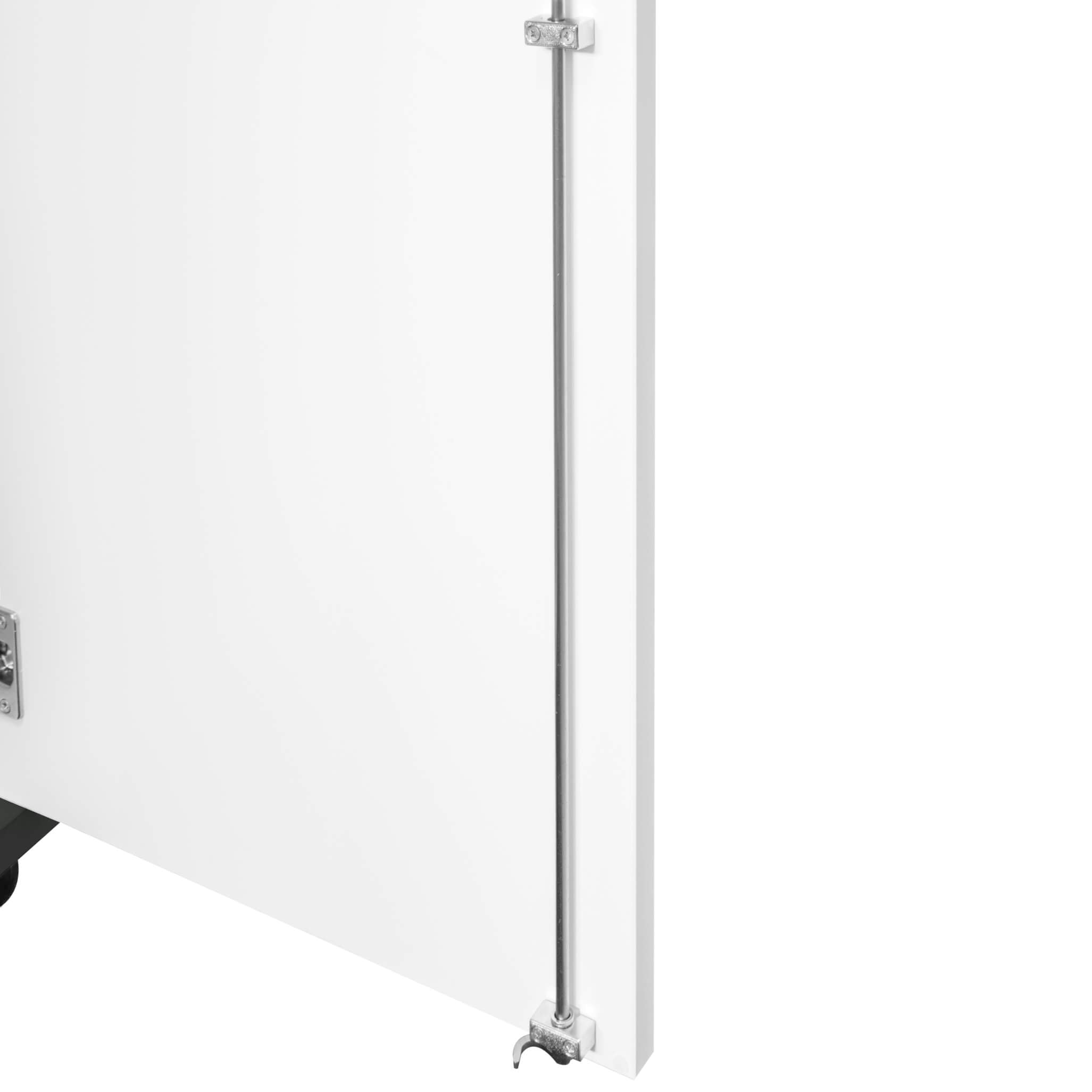 UNI Wing door cabinet | 5 Oh, 800 x 1897 mm, anthracite / white