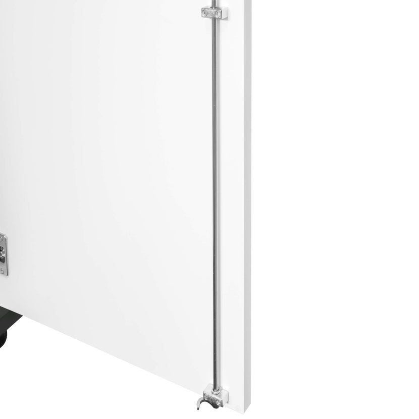 UNI Wing door cabinet | 5 Oh, 800 x 1897 mm, anthracite / white
