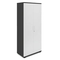 UNI Cabinetto per porte dell'ala | 5 OH, 800 x 1897 mm, antracite / bianco