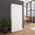 UNI Wing door cabinet | 5 Oh, 800 x 1897 mm, white