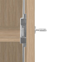 UNI double door wardrobe | 5 OH, 1000 x 1897 mm, amber oak
