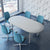 OPTIMA conference table | Oval, 2000 x 1000 mm, pearl gray