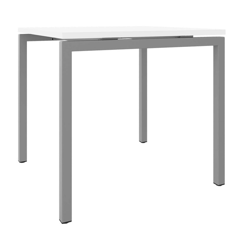 NOVA U meeting table | 800 x 800 mm, White  - 2 Main Image