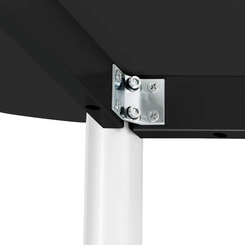 OPTIMA Tabella della conferenza | Ovale, 2400 x 1000 mm, antracite