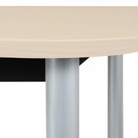 OPTIMA Tabella della conferenza | Ovale, 2400 x 1000 mm, acero