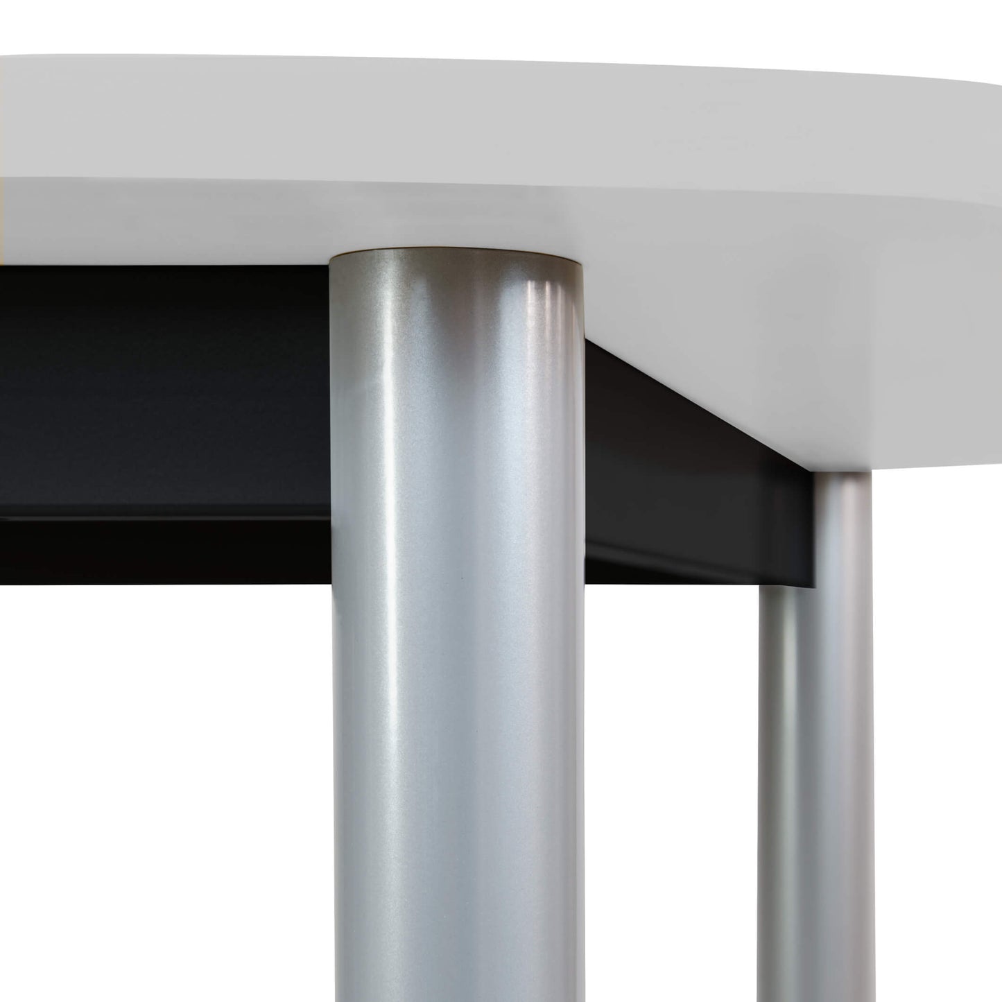 OPTIMA conference table | Oval, 2000 x 1000 mm, pearl gray