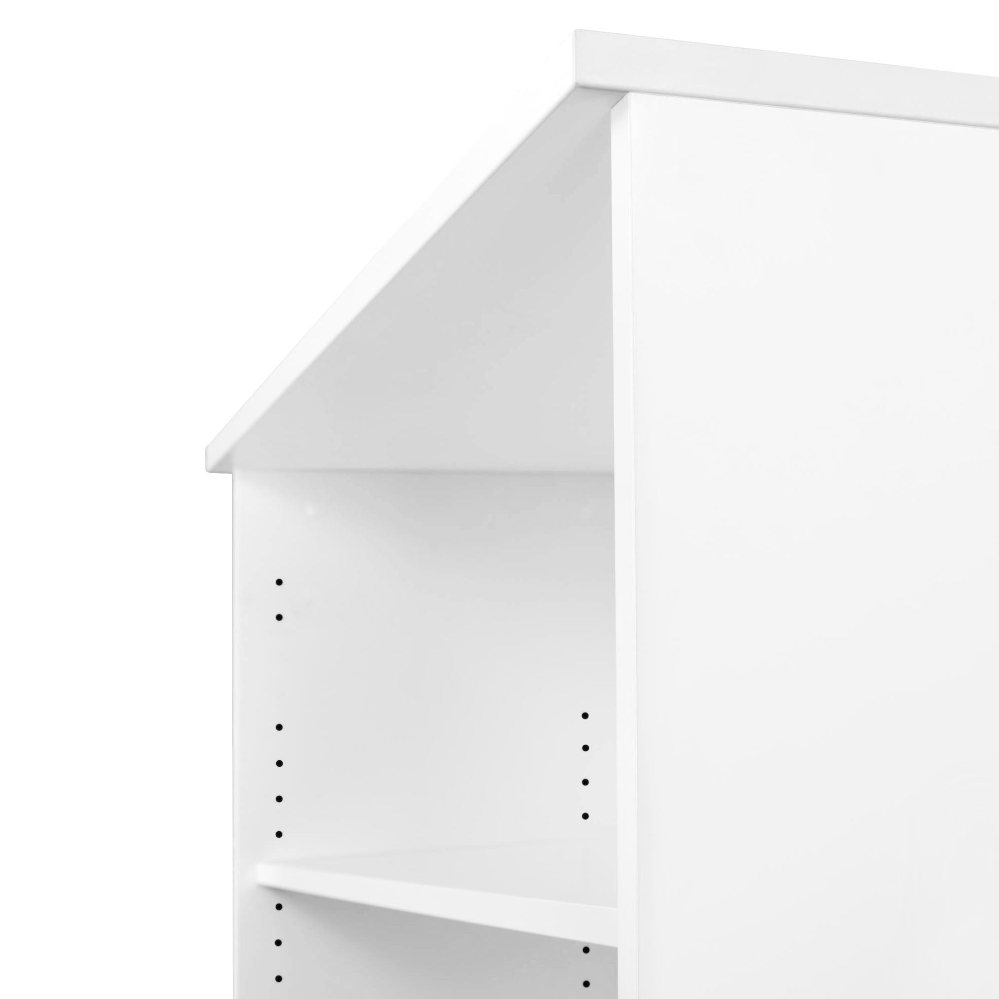 UNI Armoire d'étagère | 3 oh, 800 x 1143 mm, blanc