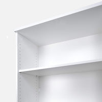 UNI Shelf cabinet | 5 Oh, 600 x 1897 mm, white