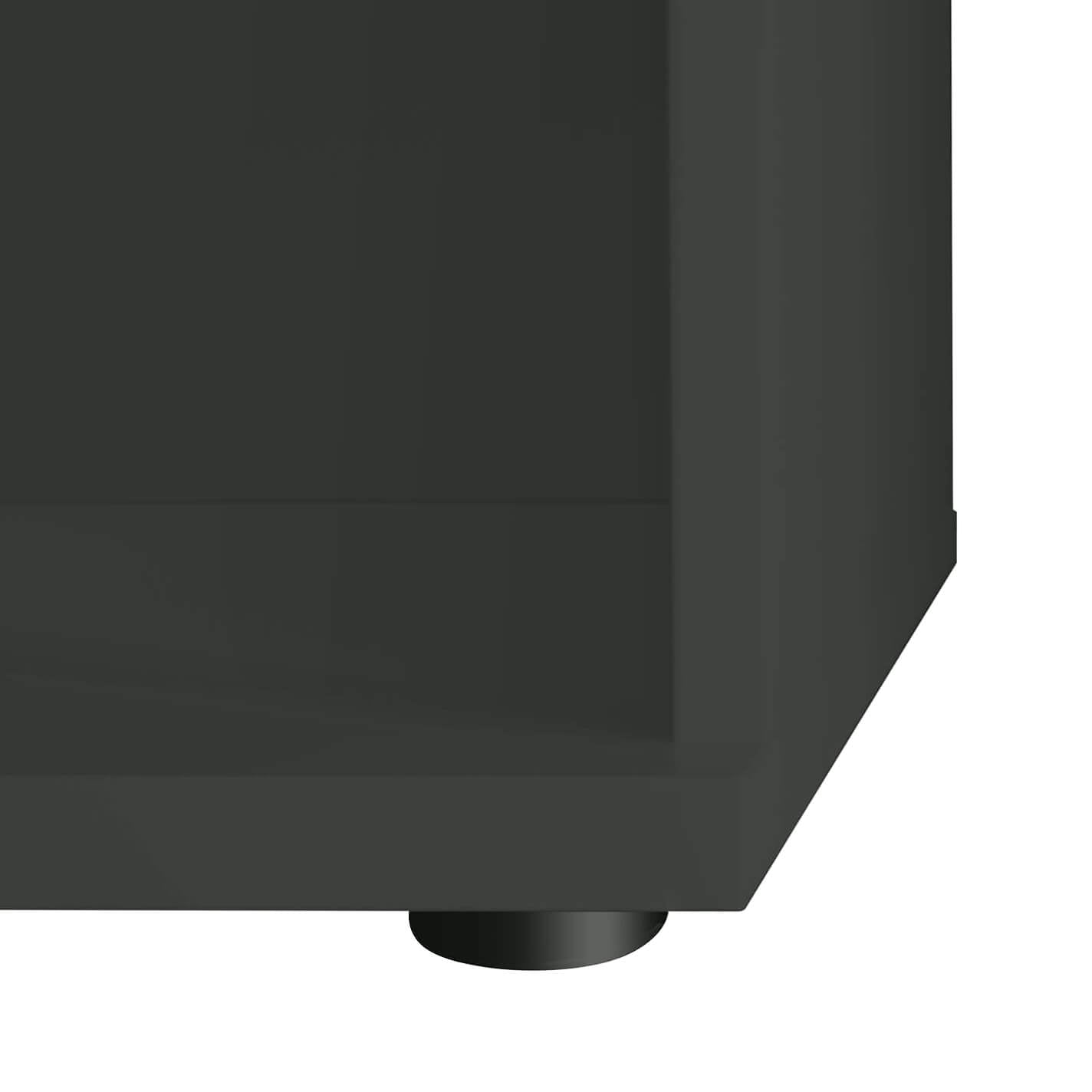 UNI Armoire d'étagère | 5 oh, 800 x 1897 mm, anthracite