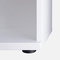 UNI Shelf cabinet | 5 Oh, 600 x 1897 mm, white