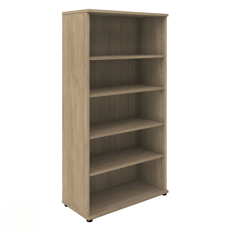 UNI Armoire d'étagère | 5 oh, 1000 x 1897 mm, chêne ambre - 3 Main Image