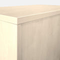 UNI Roller shutter cabinet | 2 OH, 1000 x 777 mm, Maple / Silver Gray  - 11 Thumbnail Image