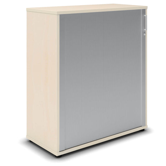 UNI Cabinet des magasins de queserroll | 3 oh, 1000 x 1143 mm, érable / gris argenté