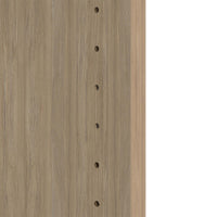 UNI Querrollladenschrank | 2 OH, 1000 x 777 mm, Bernsteineiche / Weiß