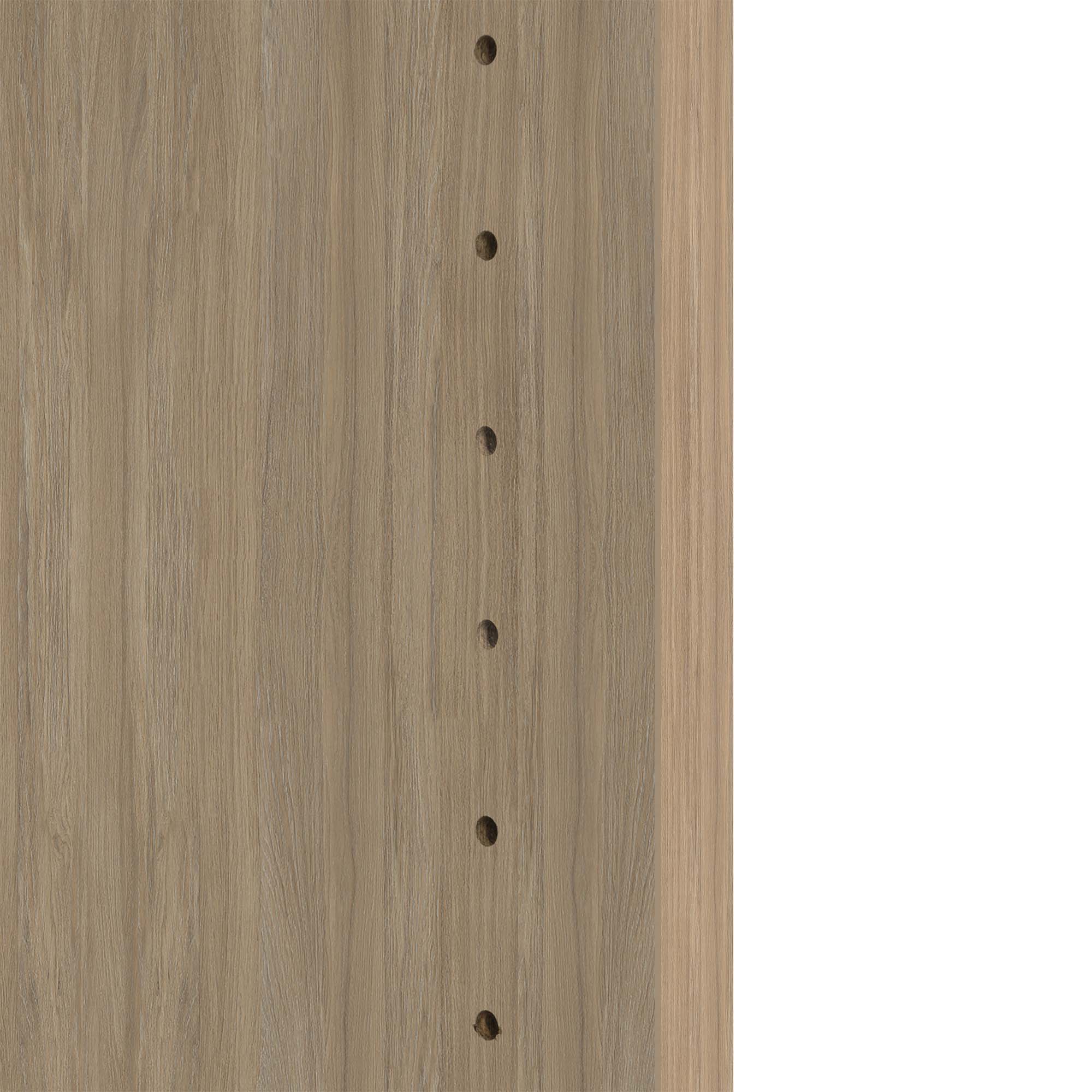 UNI horizontal roller shutter cabinet | 2 OH, 1000 x 777 mm, amber oak / silver