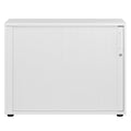 UNI Tambour-door cabinet | 2 OH, 1000 x 777 mm, White  - 6 Thumbnail Image