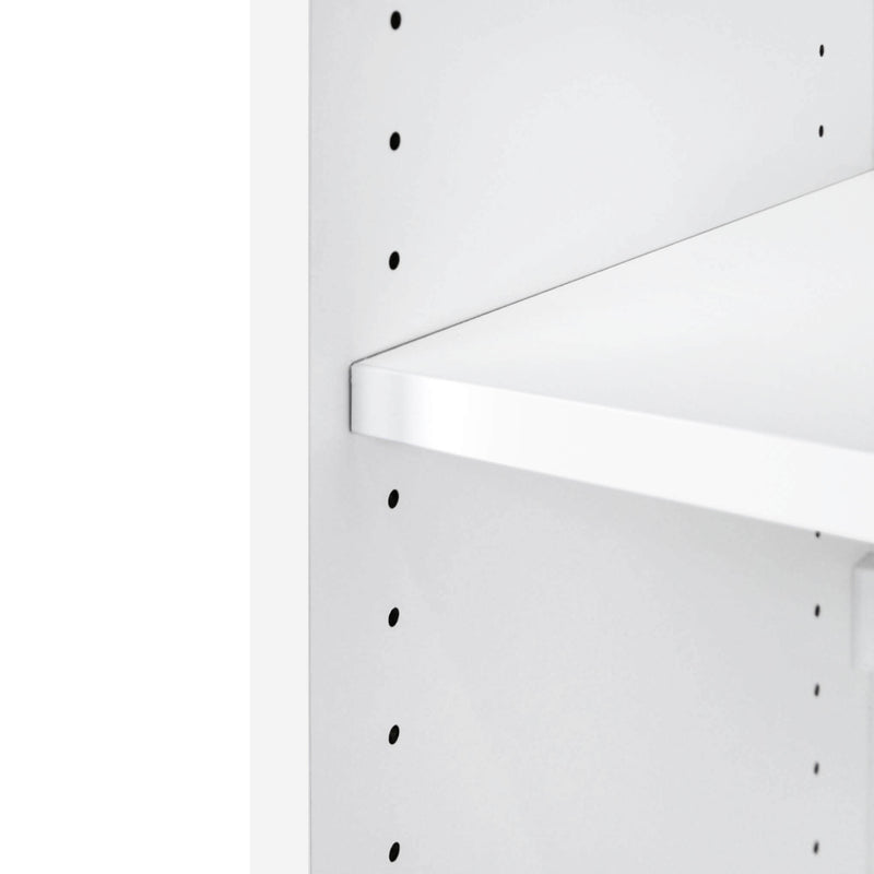 UNI Tambour-door cabinet | 2 OH, 1000 x 777 mm, White  - 9 Main Image