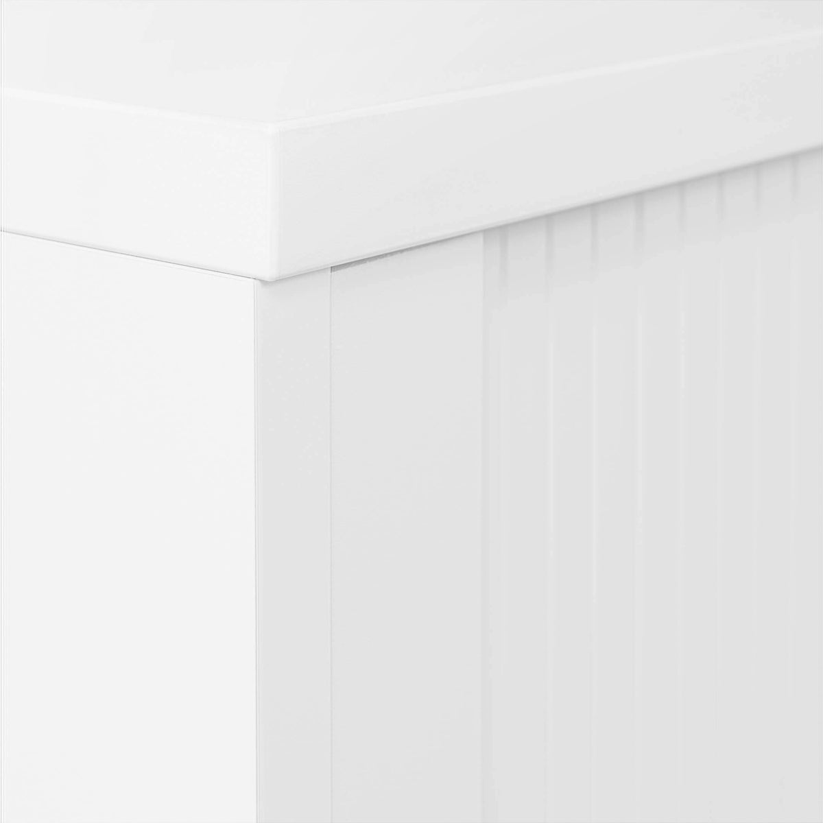 UNI Tambour-door cabinet | 2 OH, 1000 x 777 mm, White  - 10 Lightbox Main Image