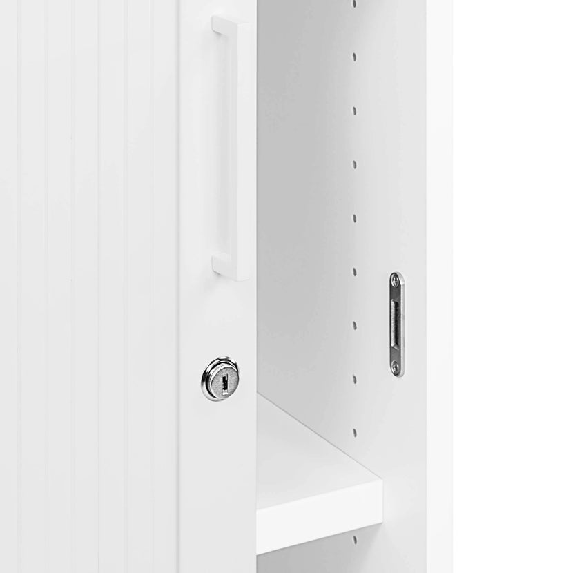 UNI Querroll store cabinet | 2 Oh, 1000 x 777 mm, white