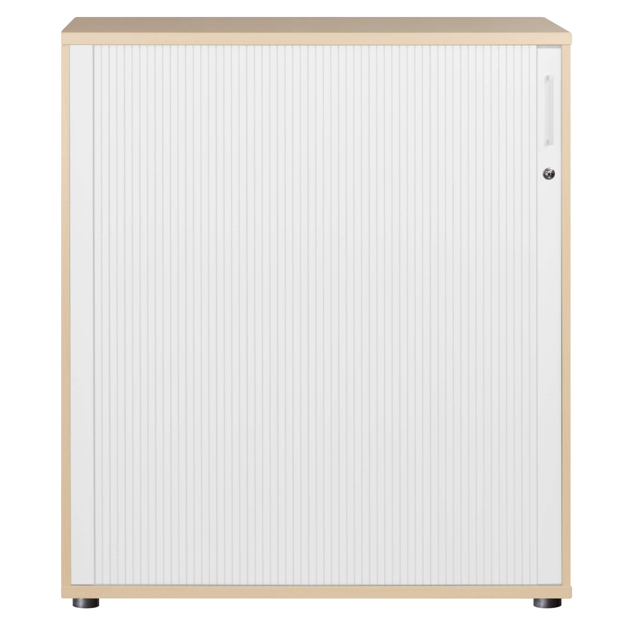 UNI Querroll store cabinet | 3 Oh, 1000 x 1143 mm, maple / white