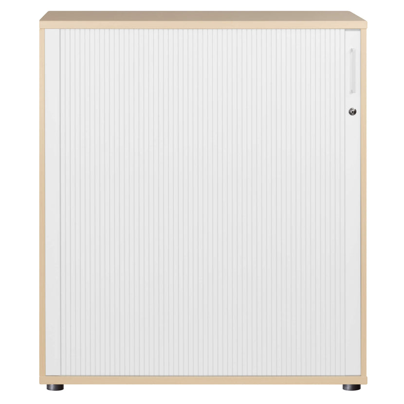 UNI Querroll store cabinet | 3 Oh, 1000 x 1143 mm, maple / white