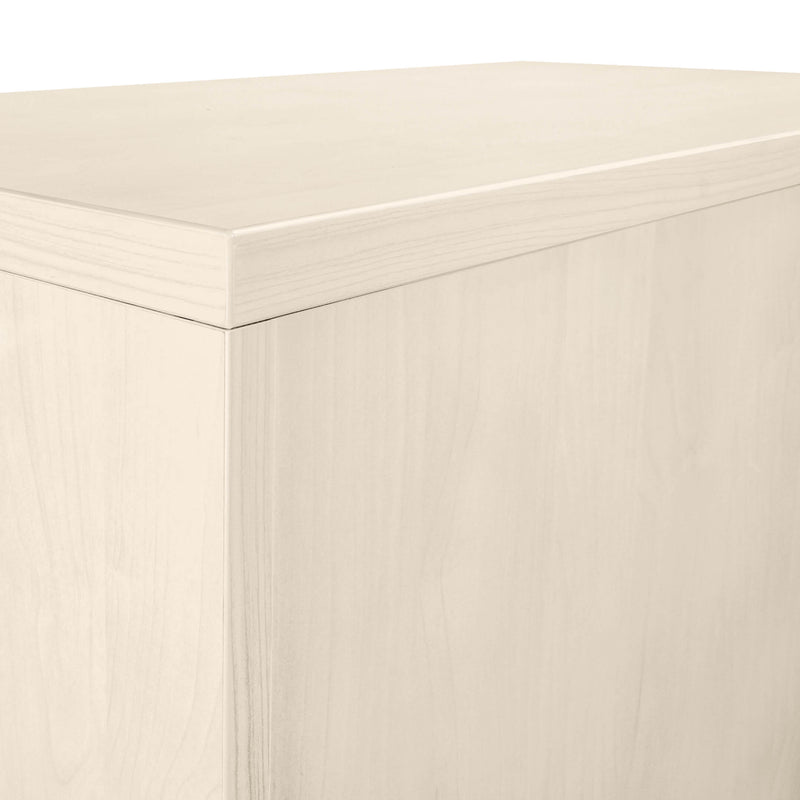 UNI Armoire à rideau transversal | 3 OH, 1000 x 1143 mm, érable / blanc  - 13 Main Image