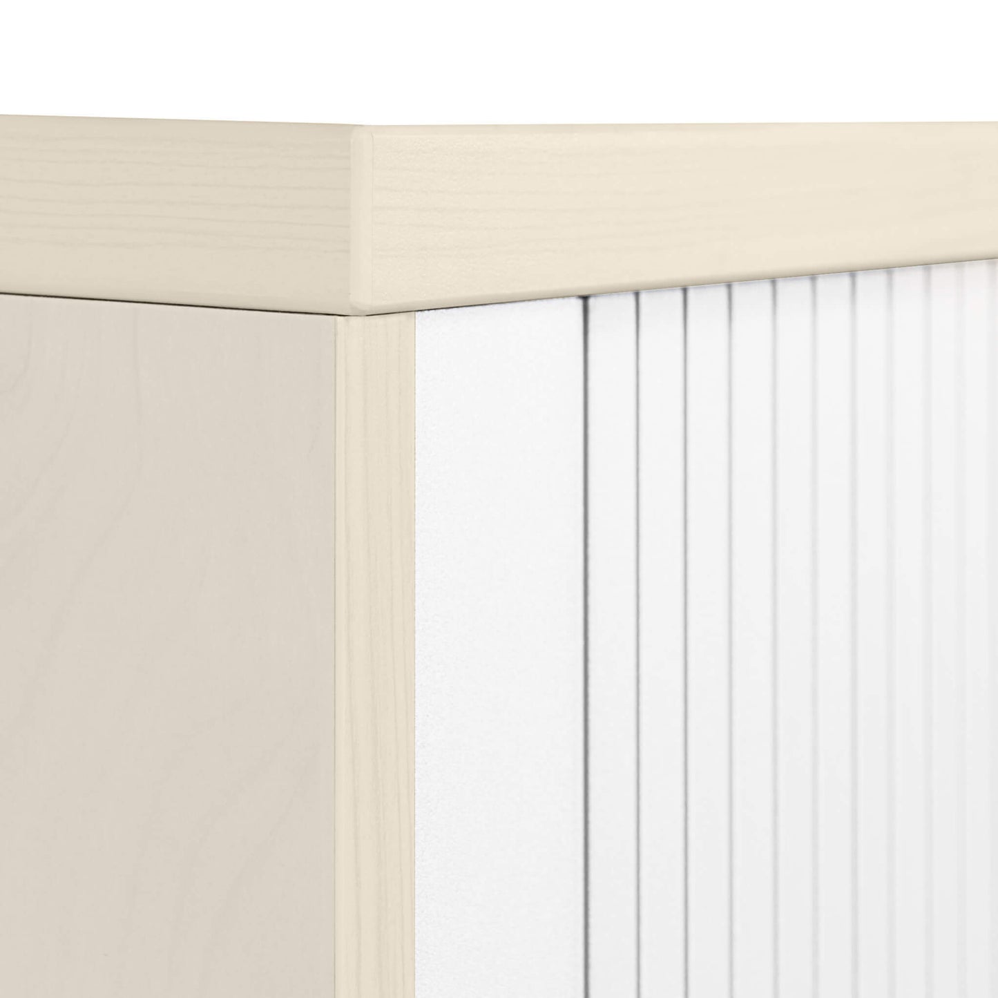 UNI Querrollladenschrank | 3 OH, 1000 x 1143 mm, Ahorn / Weiß