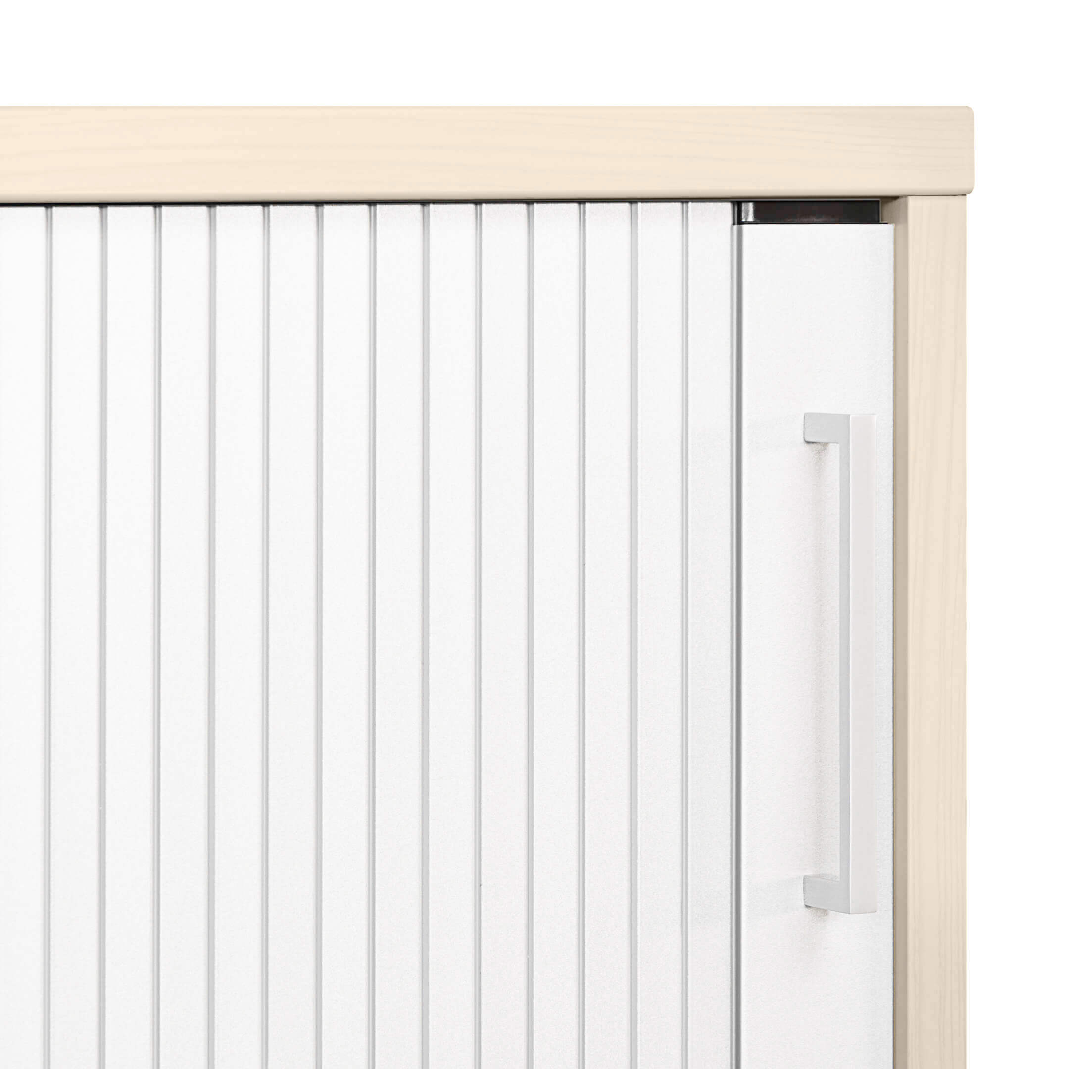 UNI Querroll store cabinet | 3 Oh, 1000 x 1143 mm, maple / white