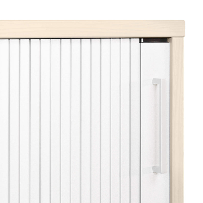 UNI Querroll store cabinet | 3 Oh, 1000 x 1143 mm, maple / white