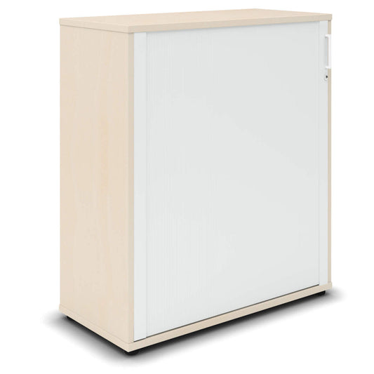 UNI Cabinet des magasins de queserroll | 3 oh, 1000 x 1143 mm, érable / blanc