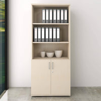 UNI Combine cabinet | 5 Oh, 800 x 1897 mm, maple