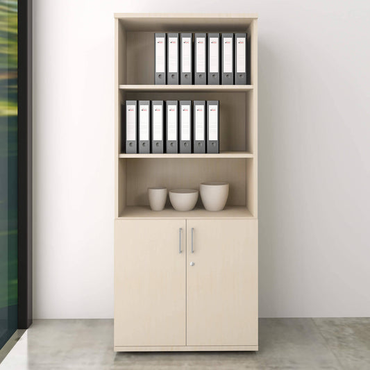 UNI Combine cabinet | 5 Oh, 800 x 1897 mm, maple