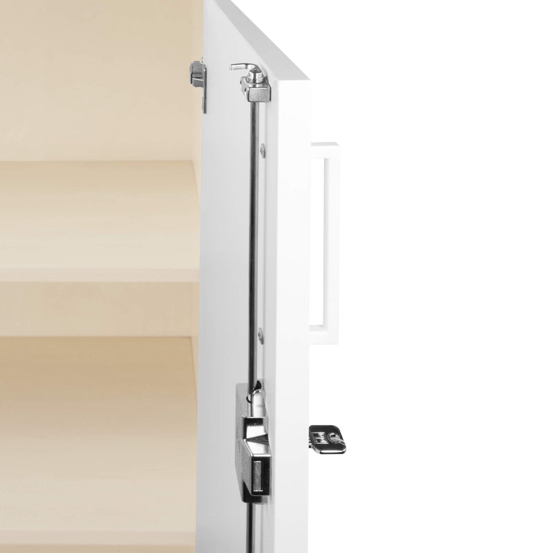 UNI Armadio combinato | 5 OH, 800 x 1897 mm, acero / bianco  - 3 Main Image