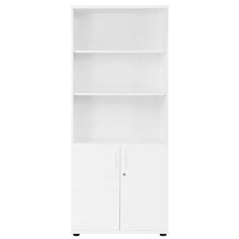 UNI Combination cabinet | 5 OH, 800 x 1897 mm, White  - 3 Main Image