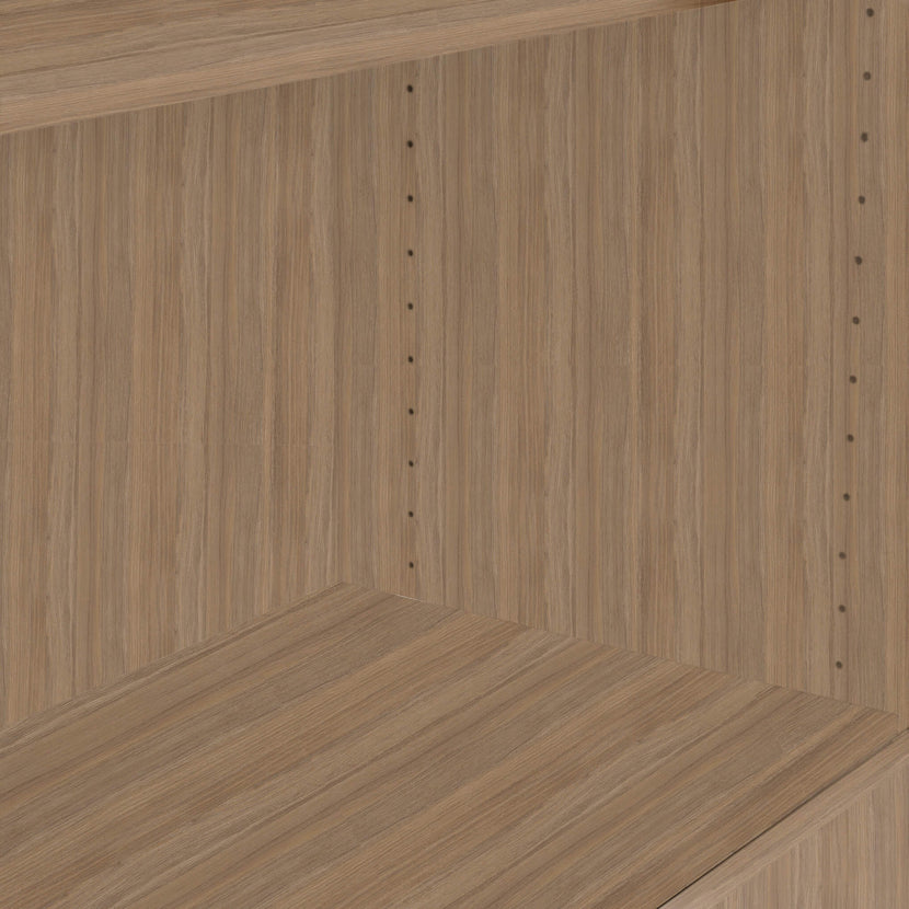 UNI Gabinetto combinato con registro sospeso | 5 Oh, 800 x 1897 mm, quercia ambra