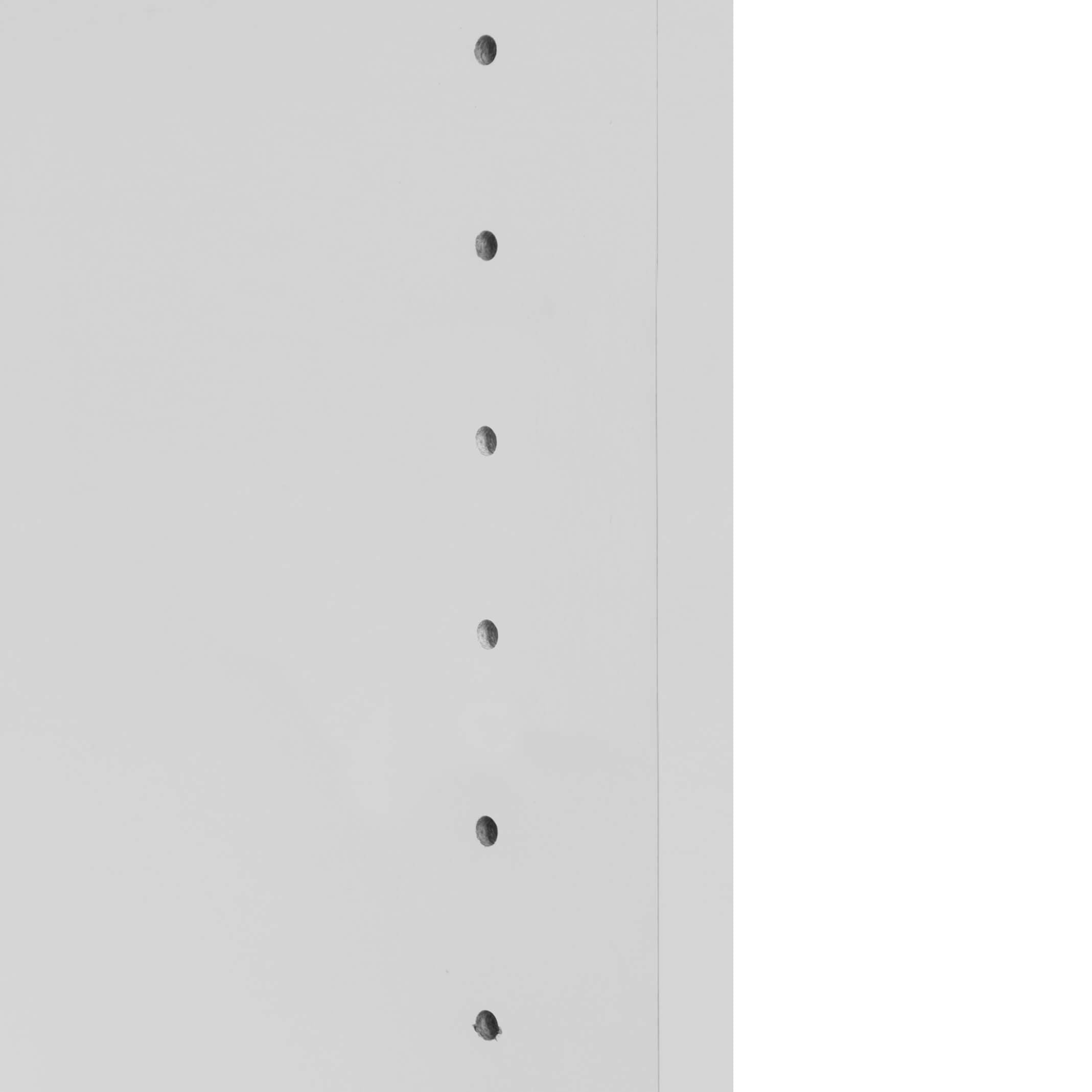 UNI Combined cabinet with hanging register | 5 Oh, 800 x 1897 mm, pearl gray