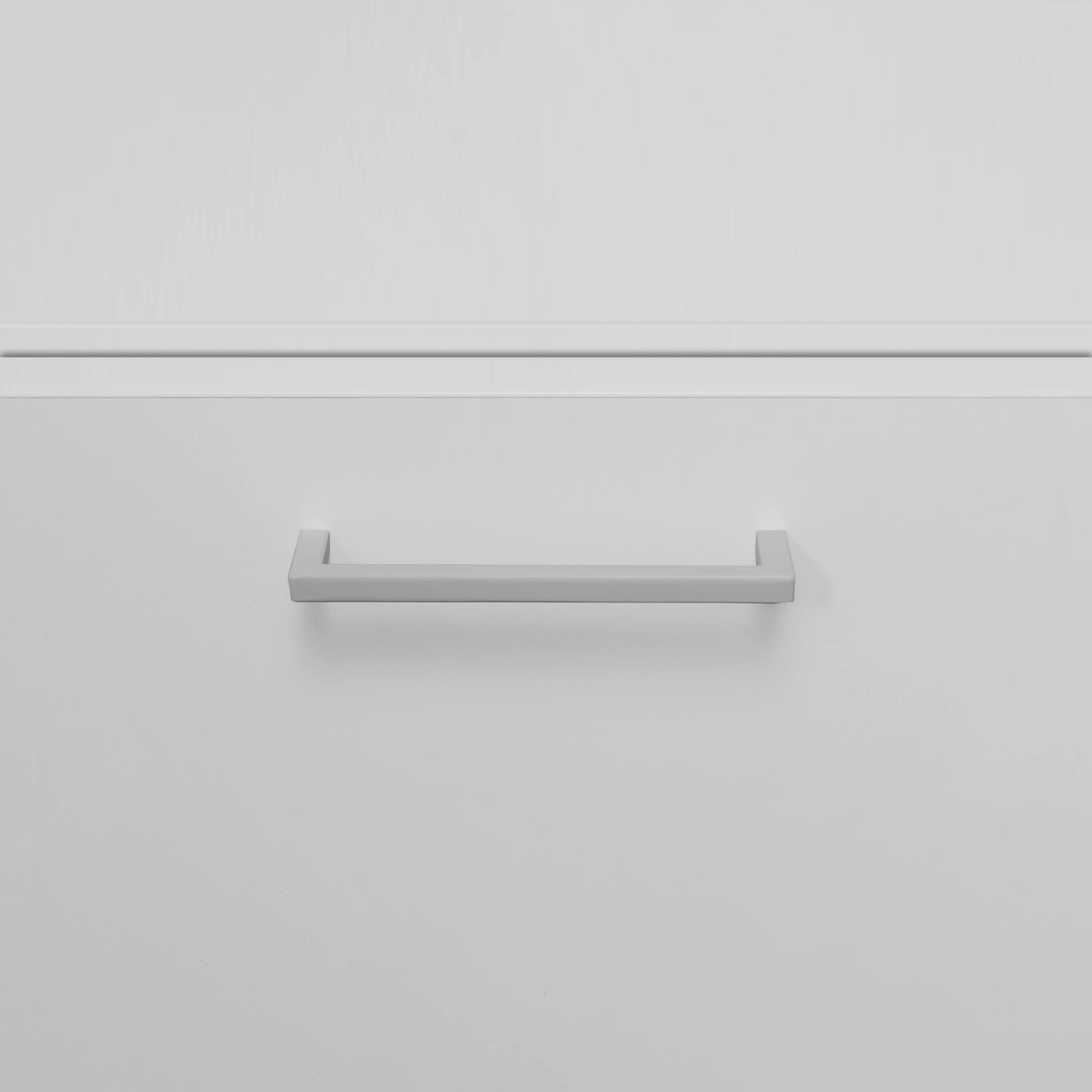 UNI Combined cabinet with hanging register | 5 Oh, 800 x 1897 mm, pearl gray